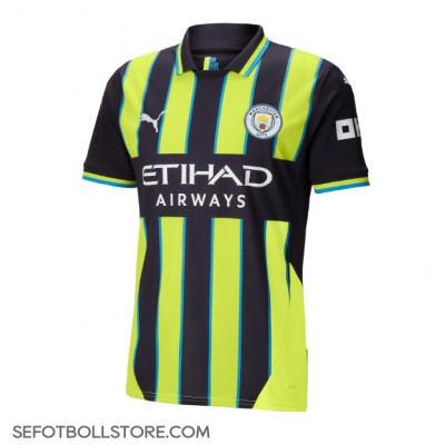 Manchester City Kevin De Bruyne #17 Replika Bortatröja 2024-25 Kortärmad Manchester City Kevin De Bruyne #17 Replika Bortatröja 2024-25 Kortärmad